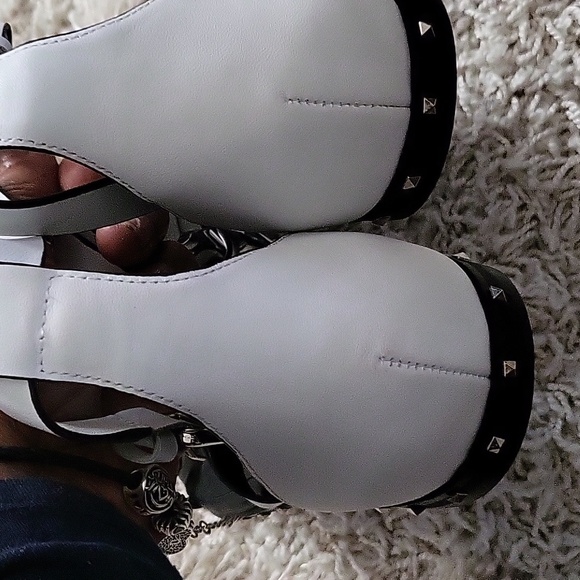 White Multi Strap Flat Sandals by Preppy - Picture 6 of 6